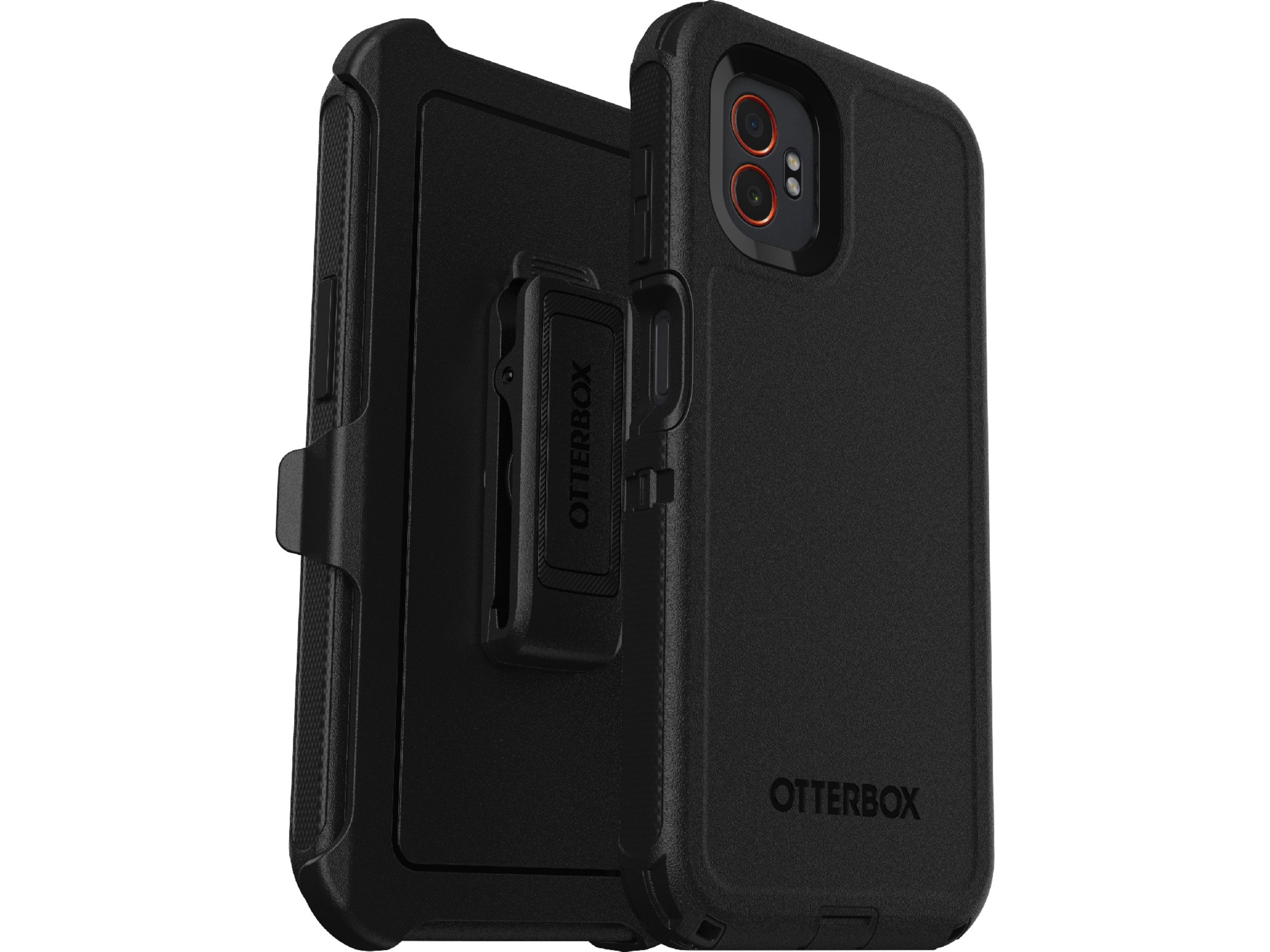 OtterBox Xcover 7 Pro Hylster til Defender deksel (sort) Deksel til mobiltelefon