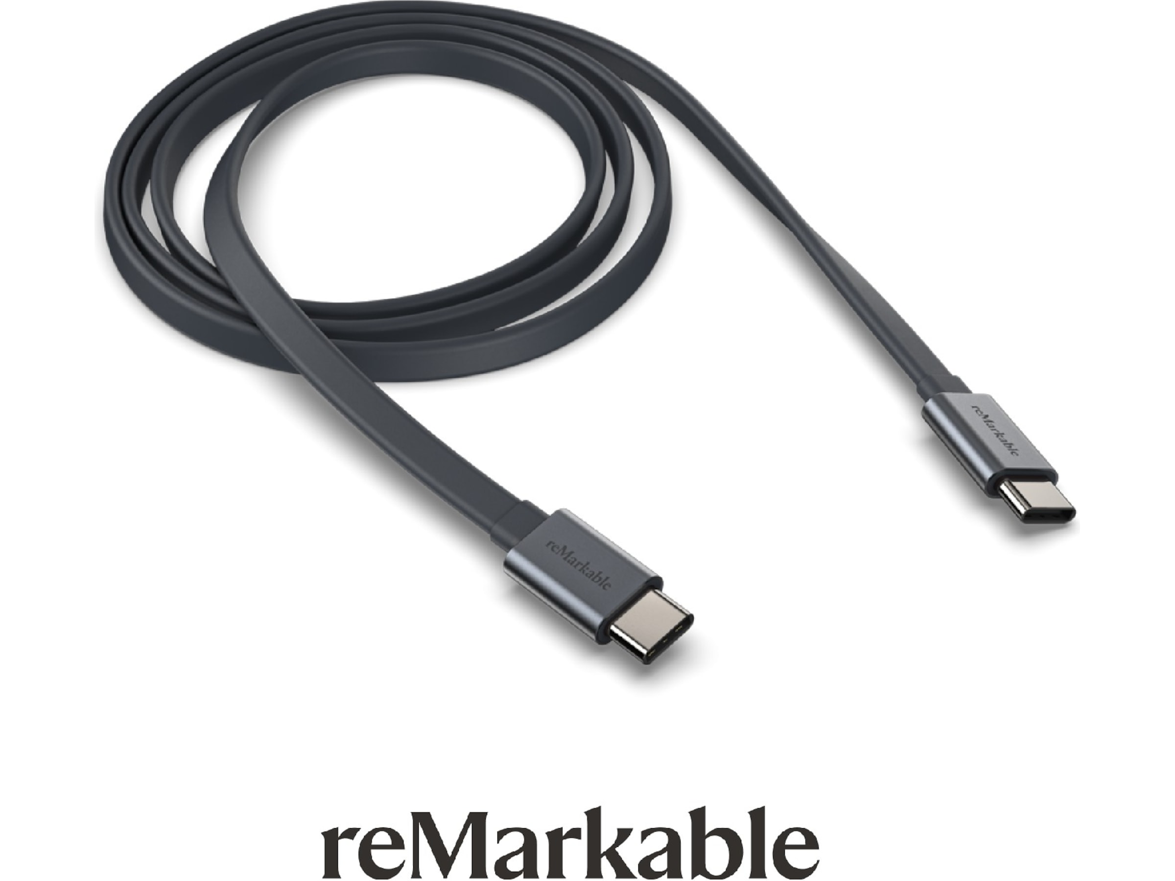 reMarkable 2 USB-C kabel 1m (sort) Digitale notatblokker & tilbehør