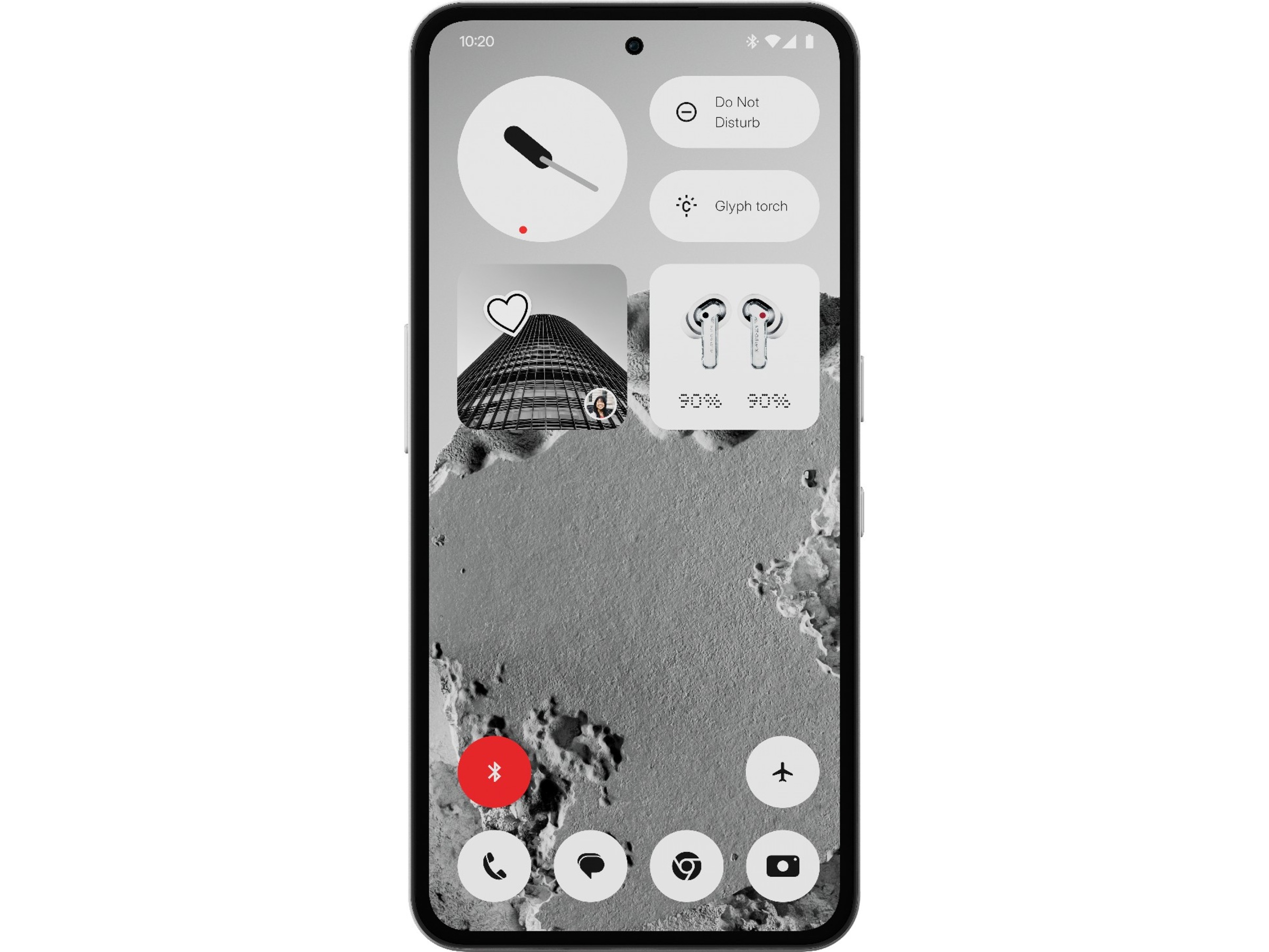 CMF Phone 2 Pro 128GB (hvit) Mobiltelefoner