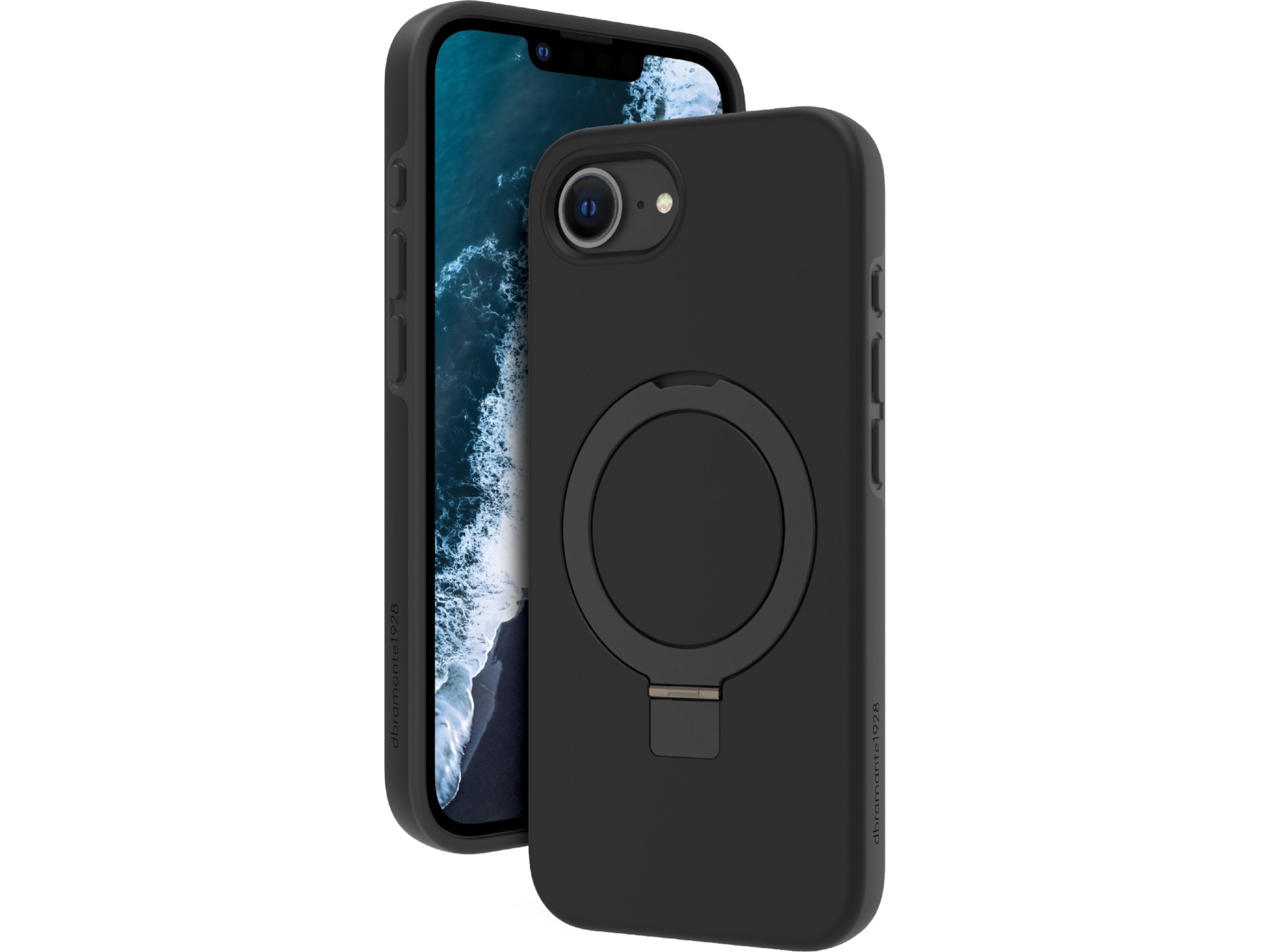 dbramante1928 iPhone SE (4. gen) Iceland Pro deksel (sort) Deksel til mobiltelefon