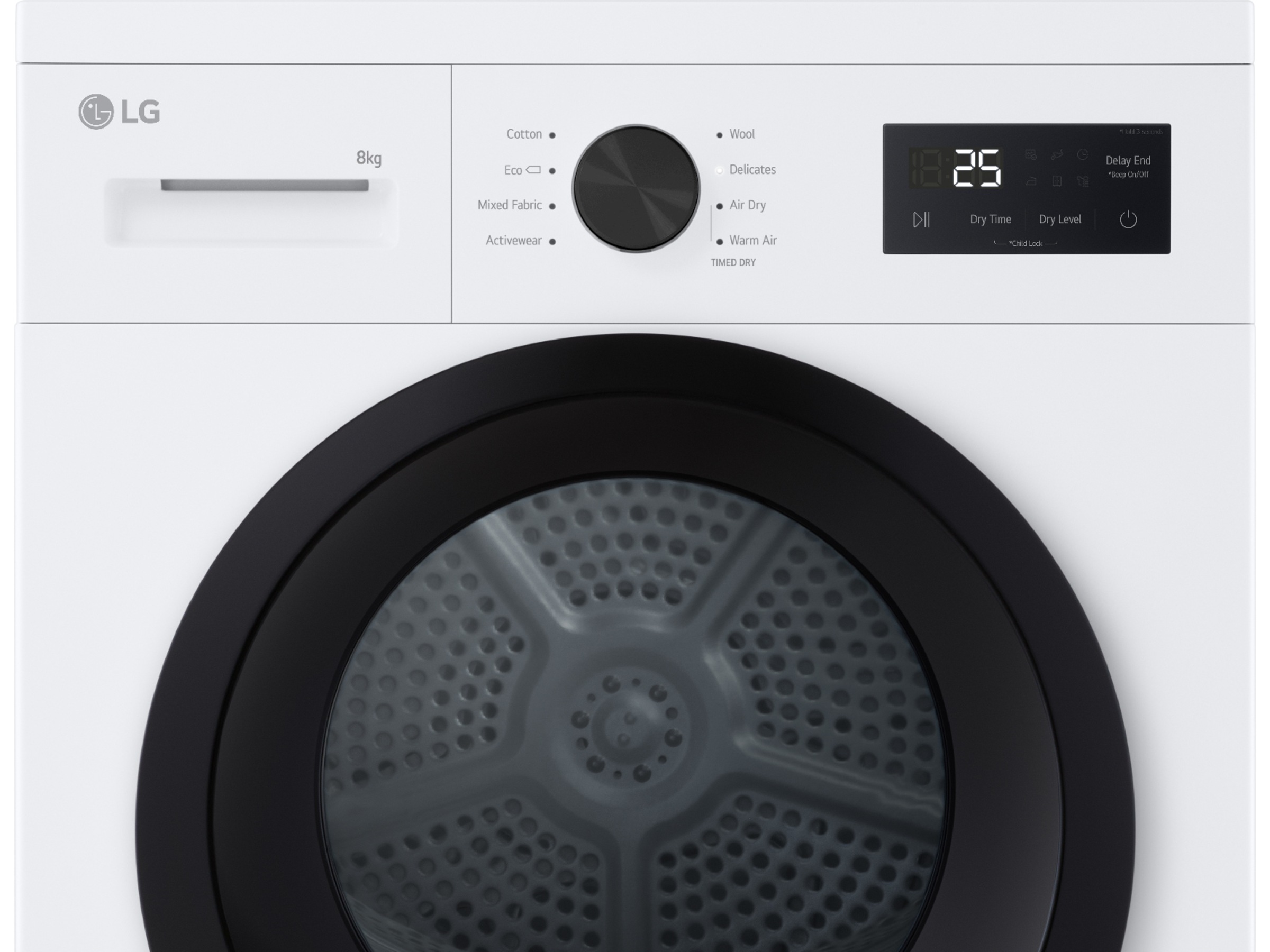 LG RHA1008NWKBLG Tørketrommel (hvit) Tørketrommel