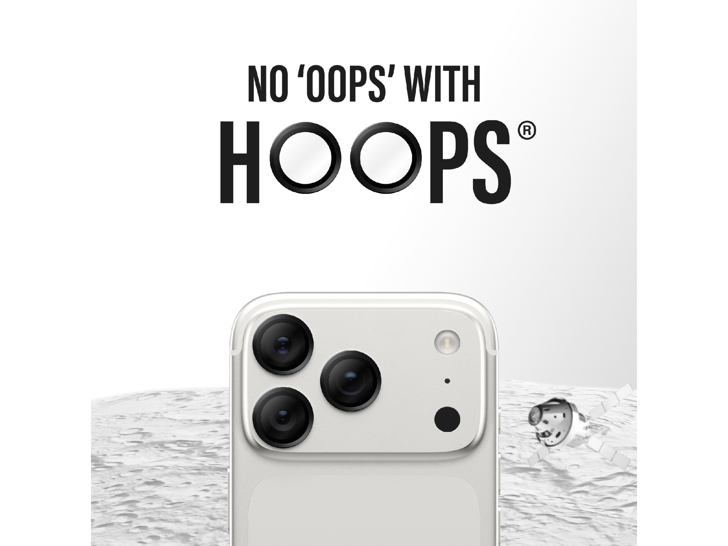 PanzerGlass iPhone 17 Pro / 17 Pro Max / 16 Pro / 16 Pro Max Hoops Ceramic II Linsebeskytter Skjermbeskyttelse