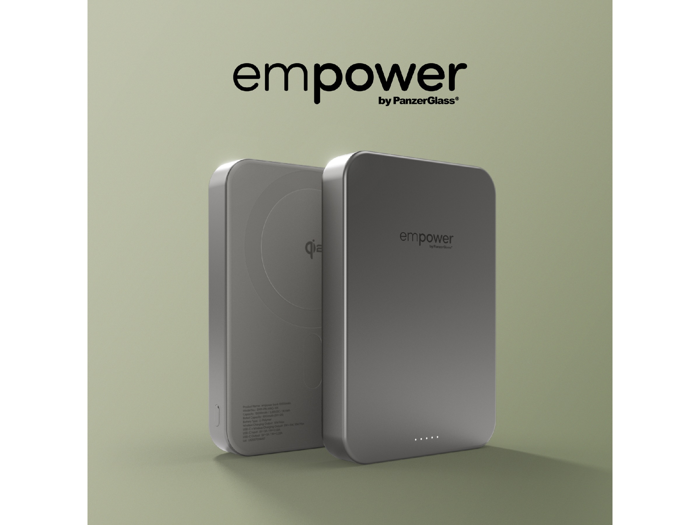 PanzerGlass empower Powerbank 10 000mAh (titanium) Powerbank