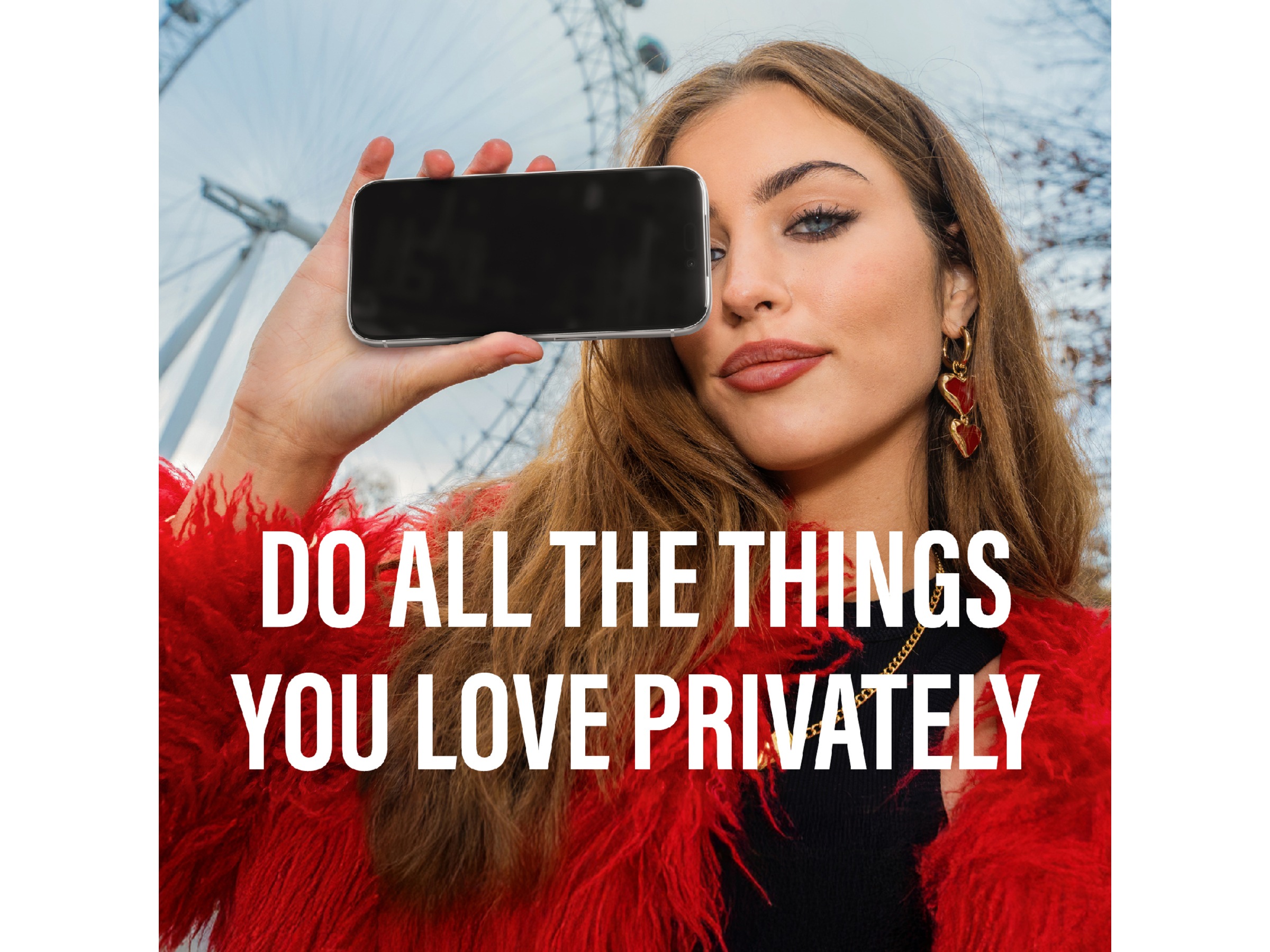 PanzerGlass iPhone Air 2-Way Privacy Skjermbeskytter Skjermbeskyttelse