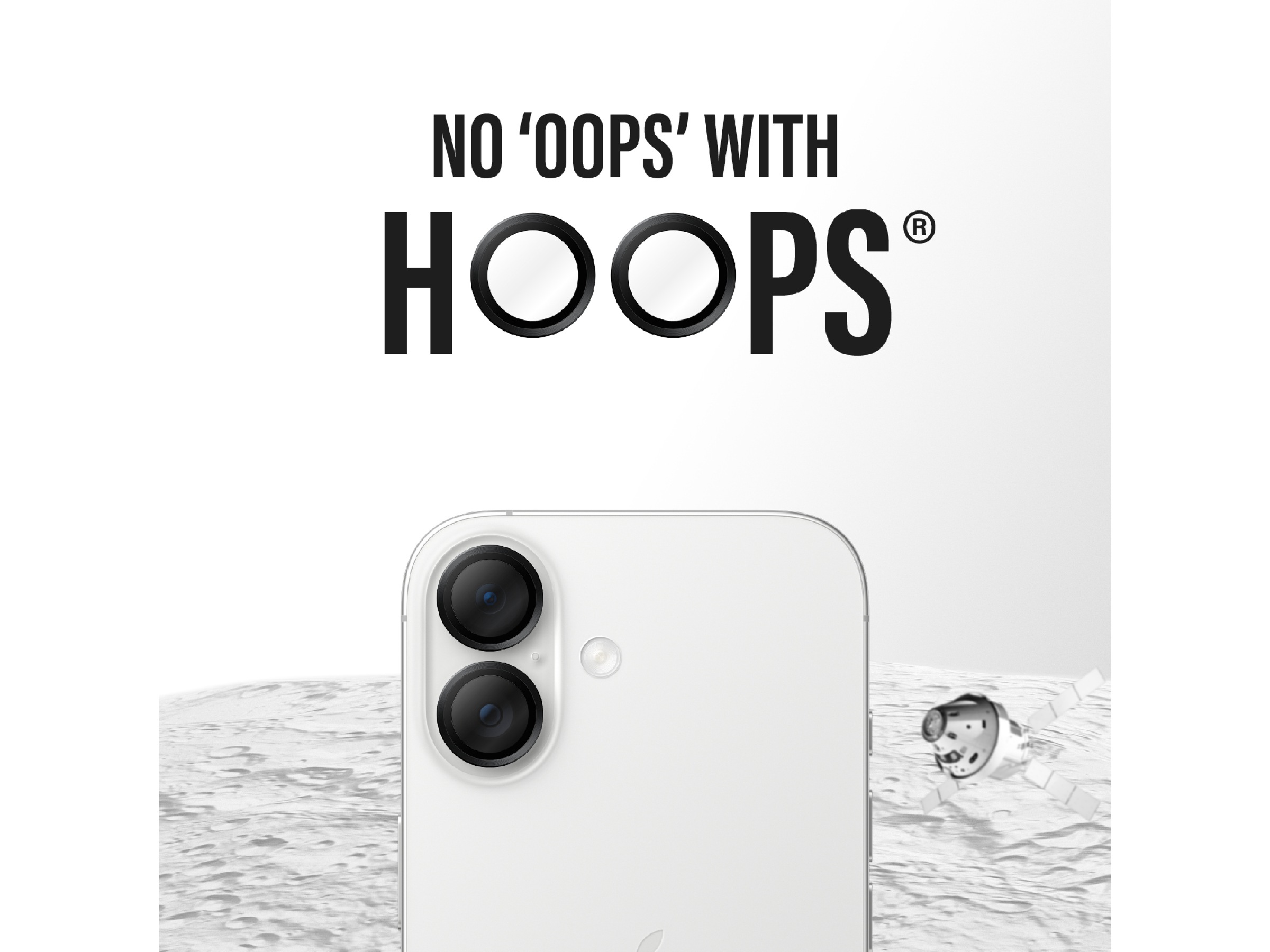 PanzerGlass iPhone 17 / 16 / 16 Plus Hoops Ceramic II Linsebeskytter Skjermbeskyttelse