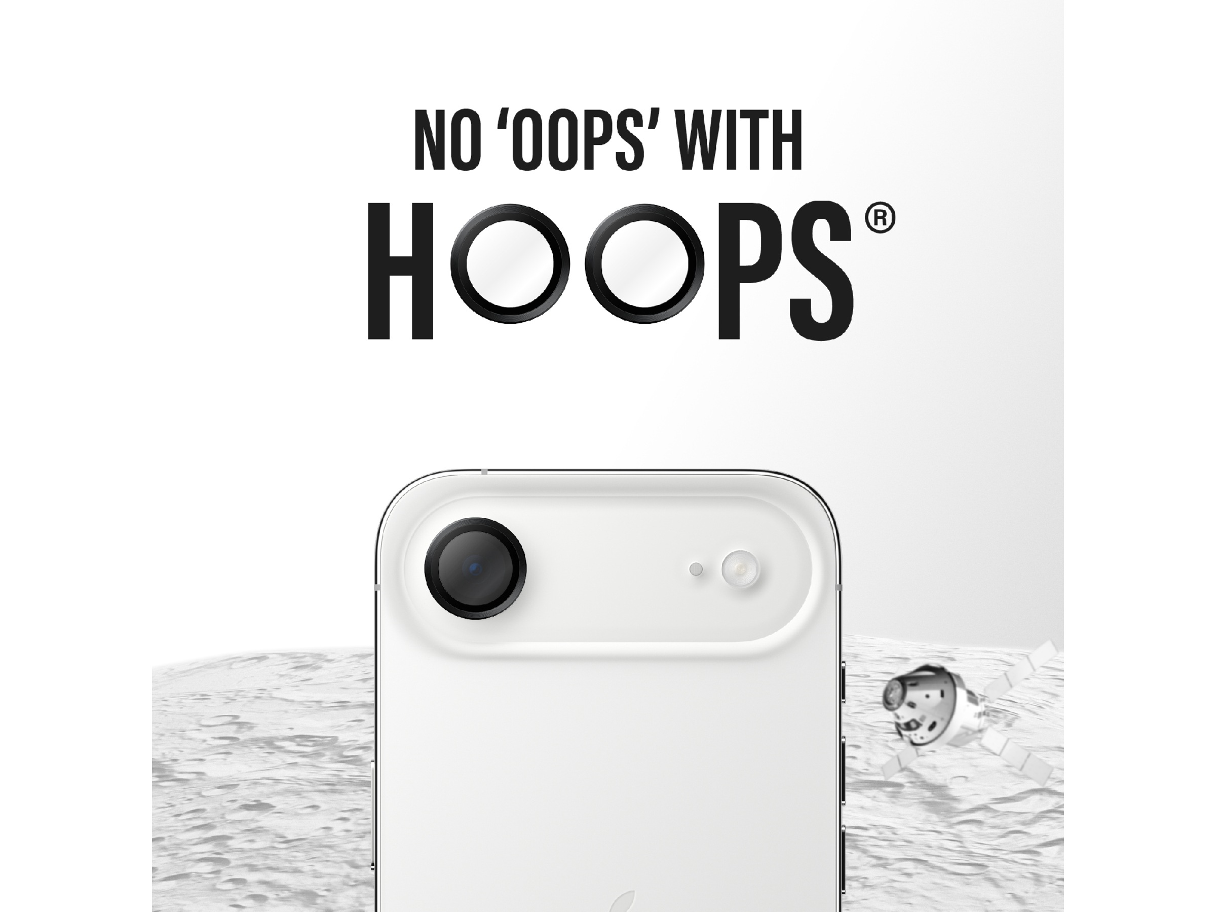 PanzerGlass iPhone Air Hoops Ceramic II Linsebeskytter Skjermbeskyttelse