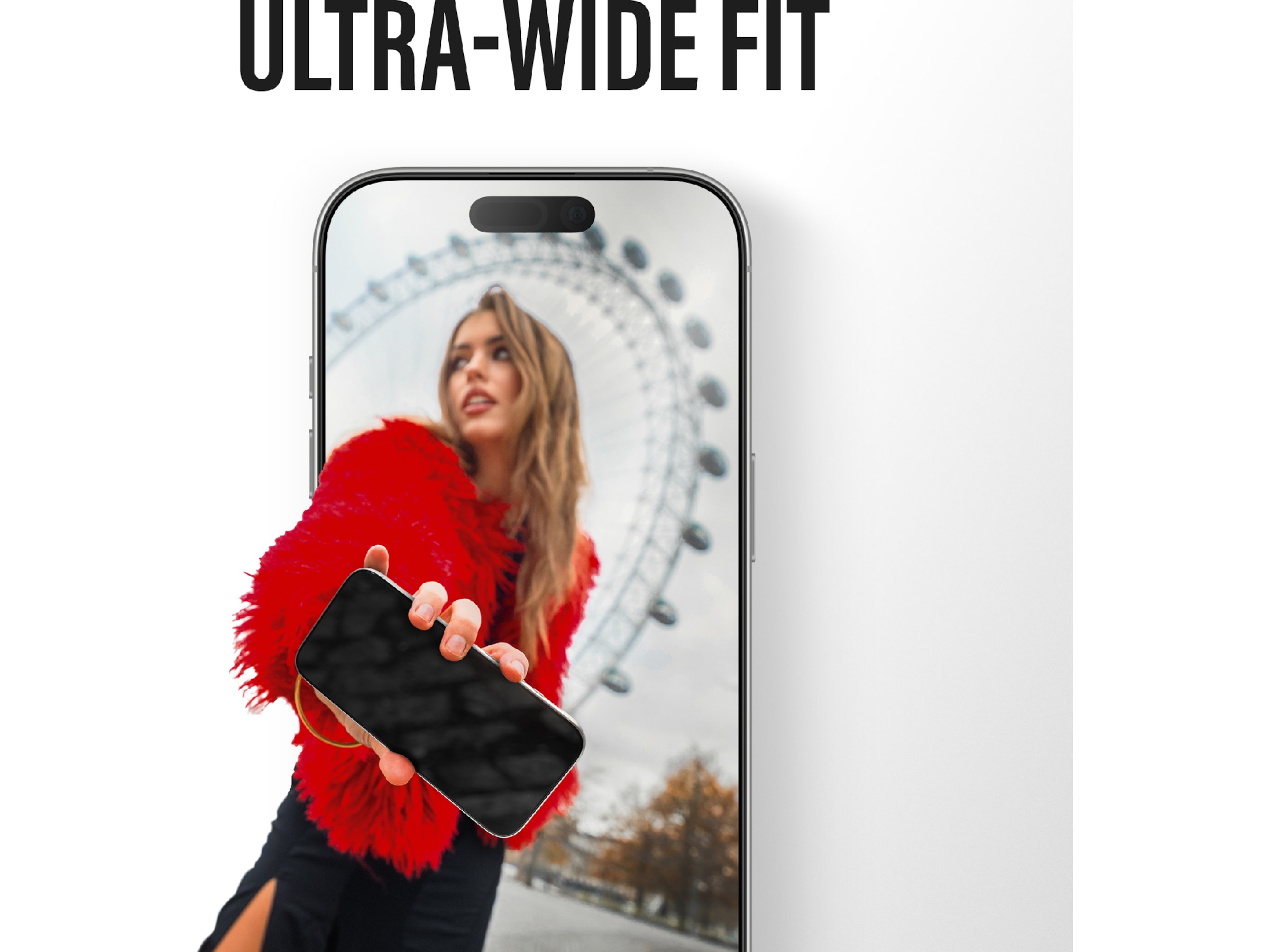 PanzerGlass iPhone 17 Pro Max 2-way Privacy Skjermbeskytter Skjermbeskyttelse