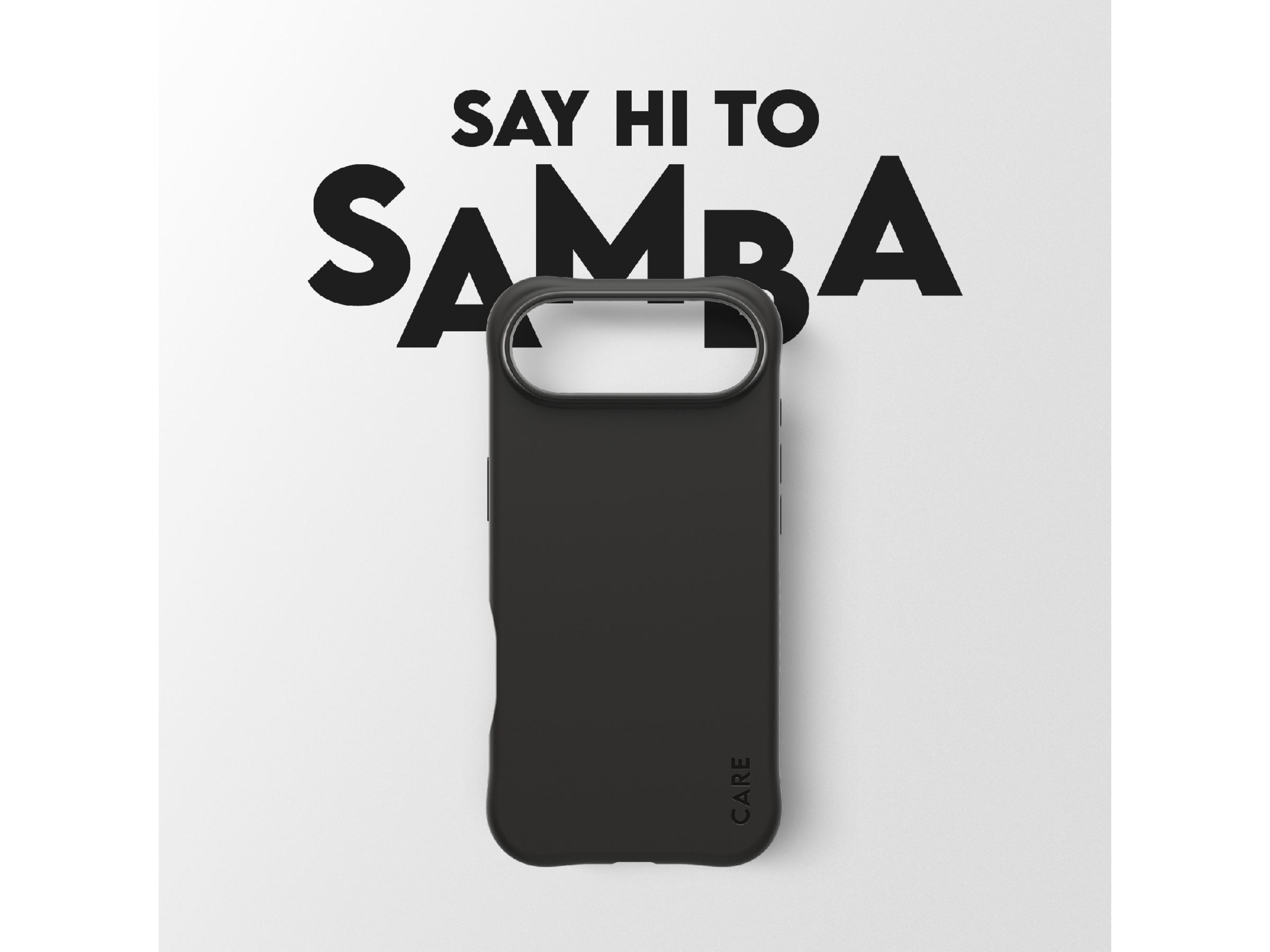 PanzerGlass CARE iPhone Air Samba Hardcase deksel (sort) Deksel til mobiltelefon