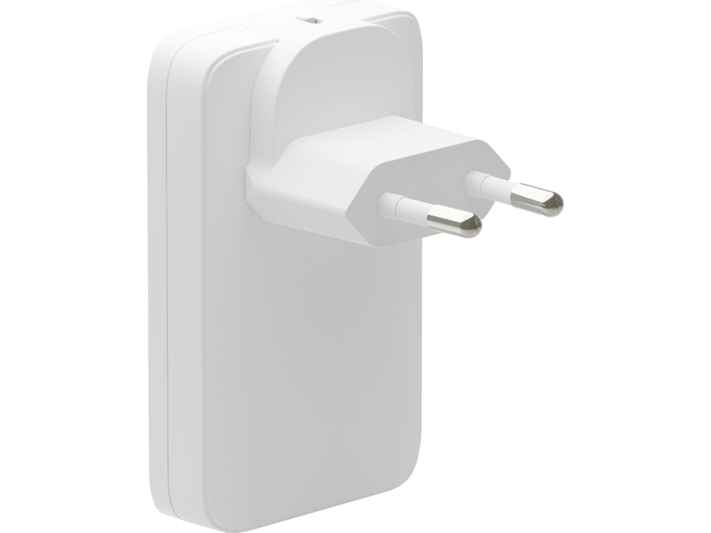 dbramante1928 re-charge Pro EU/US Slim Vegglader (hvit) Mobilladere