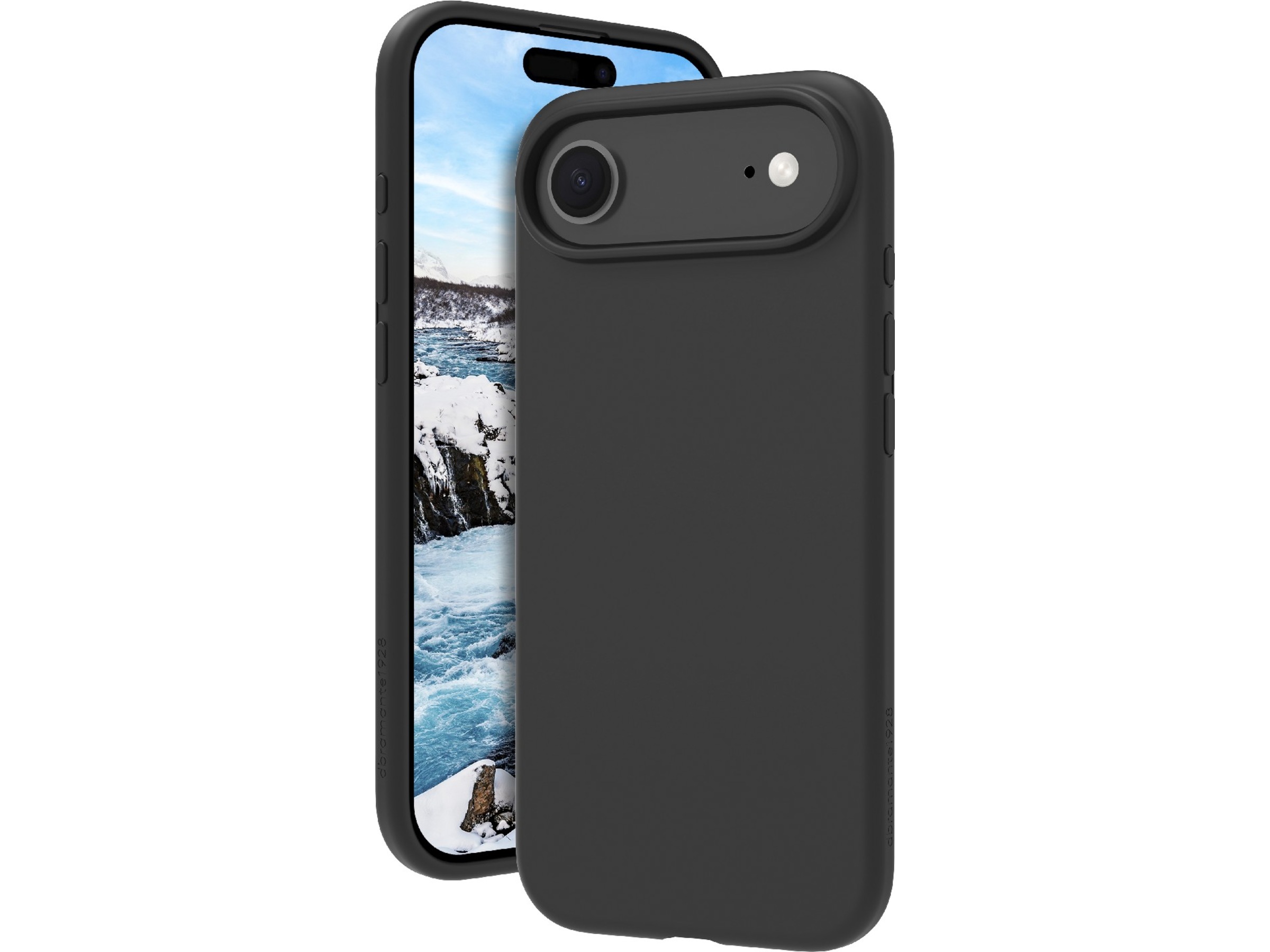 dbramante1928 iPhone Air Monaco silikondeksel (night black) Deksel til mobiltelefon