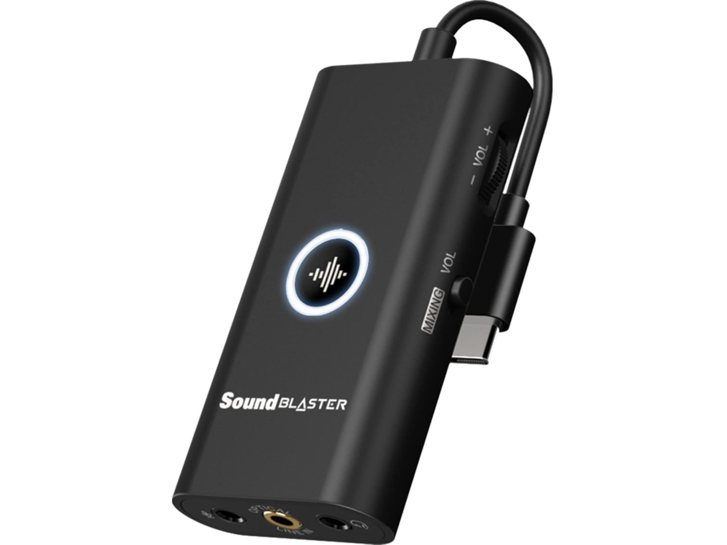 Creative Sound Blaster G3 USB-C konsoll DAC Amp Lydkort