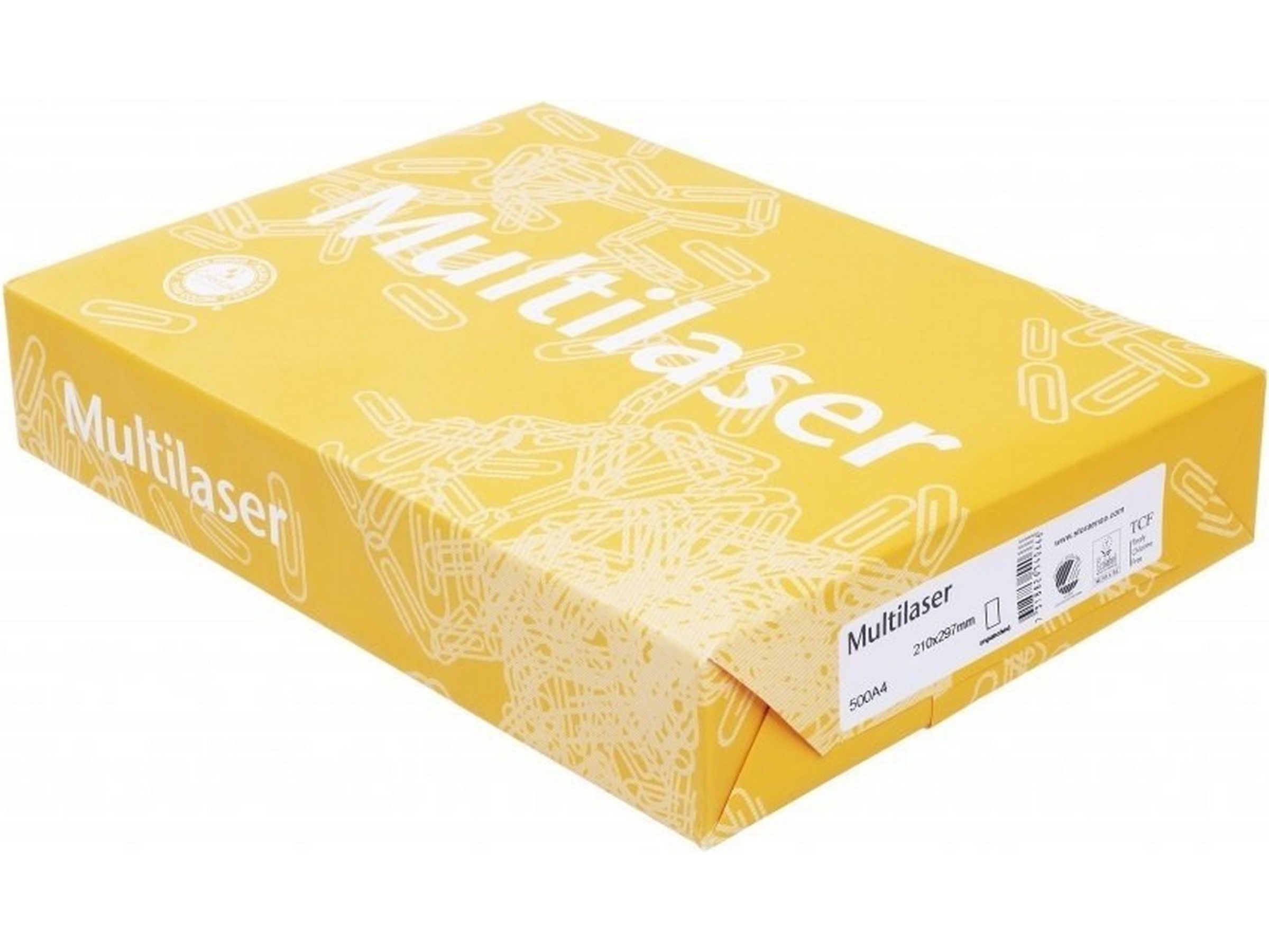 Multilaser papir A4 500 ark Papir