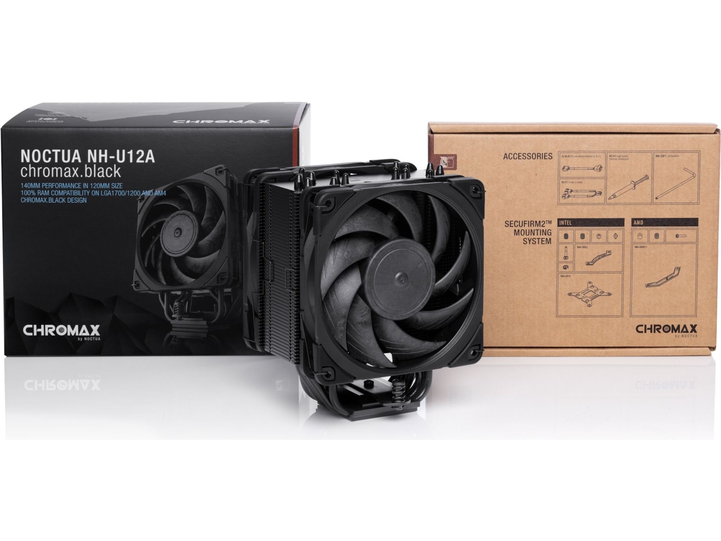 Noctua NH-U12A Kjøler CPU - Luftkjøling