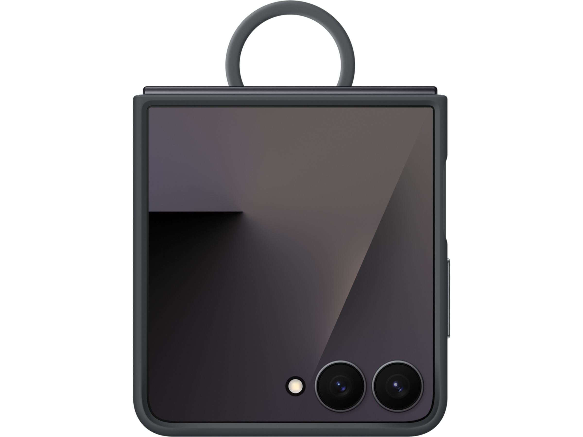 Samsung Galaxy Z Flip7 Ring Silikondeksel (black) Deksel til mobiltelefon