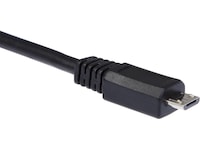 USB-A til USB Micro-B kabel 0,5m (sort) USB-kabler