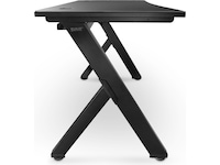 Svive Cygnus Gaming Desk matt sort med grå sømmer Gaming desk