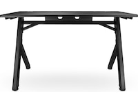 Svive Cygnus Gaming Desk matt sort med grå sømmer Gaming desk