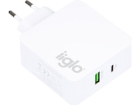 iiglo 48W Vegglader (hvit) Mobilladere