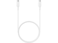 Samsung USB-C kabel 1m (hvit) USB-kabler