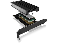 ICY BOX PCIe card with M.2 M-Key socket Harddisk