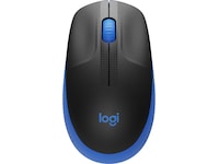 Logitech M190 Trådløs mus i full størrelse blå Mus