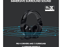 Logitech G733 LIGHTSPEED Trådløst Gaming Headset (sort) Gaming headset