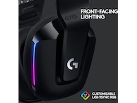 Logitech G733 LIGHTSPEED Trådløst Gaming Headset (sort) Gaming headset