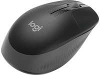 Logitech M190 Trådløs mus i full størrelse koksgrå Mus