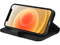 iiglo iPhone 12 / 12 Pro Lommebokdeksel (sort) Deksel til mobiltelefon