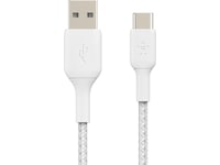 Belkin USB-A til USB-C kabel 1m (hvit) USB-kabler