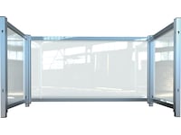 Nobo Rammemodul for Modular skilleveggsystem Premium Plus Tilbehør til arbeidssteder og avlukker