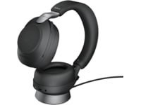 Jabra Evolve2 85, Link380a UC Stereo Stand Black Headset