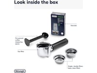 DeLonghi Dedica Style EC685.M Manuell espressomaskin (sølv) Espressomaskiner