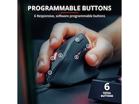 Trust GXT 144 Rexx Ergonomisk Gamingmus (sort) Gamingmus