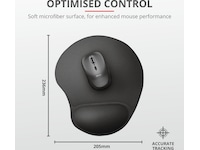 Trust Bigfoot musematte svart Musematte