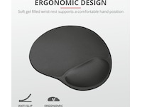 Trust Bigfoot musematte svart Musematte