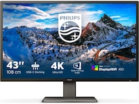 Philips 43" 4K skjerm 439P1/00 Skjermer