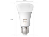 Philips Hue WCA -pærer 6,5 W A60 E27 4 stk Lyspærer & LED-pærer