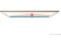 Samsung 43" ramme til The Frame (2021-2025, teak) TV-ramme & tilbehør