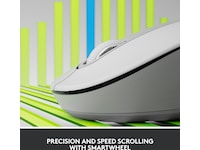 Logitech Signature M650 Large trådløs mus Offwhite Mus