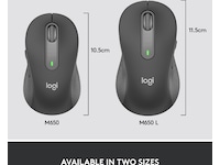 Logitech Signature M650 Wireless Mouse - GRAPHITE Mus