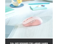 Logitech Signature M650 Large trådløs mus Rosa Mus