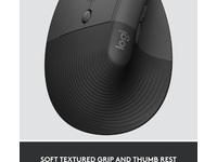 Logitech Lift Vertikal Business Venstre mus (graphite) Mus
