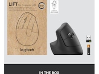 Logitech Lift Vertikal Business Venstre mus (graphite) Mus