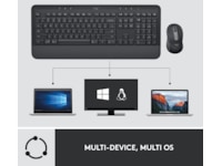Logitech Signature MK650 Combo for Business (graphite) Tastatur