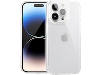 iiglo iPhone 15 Pro / 14 Pro Silikondeksel (gjennomsiktig) Deksel til mobiltelefon