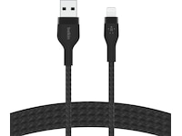 Belkin USB-A til Lightning kabel 1m (sort) USB-kabler