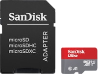 SanDisk Ultra microSDXC 512GB + SD Adapter Minnekort til foto & video