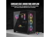 Corsair iCUE 4000D RGB Airflow Mid-Tower (sort) Midi tower