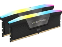 Corsair Vengeance RGB DDR5 5600MHz 96GB (sort) Minnebrikker